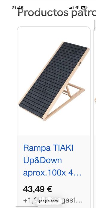 Rampa/escalera para perro o gato