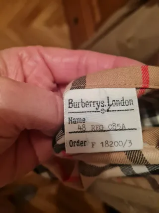 Gabardina  Burberrys