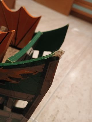 Urgente!Barco pirata de madera