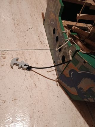 Urgente!Barco pirata de madera