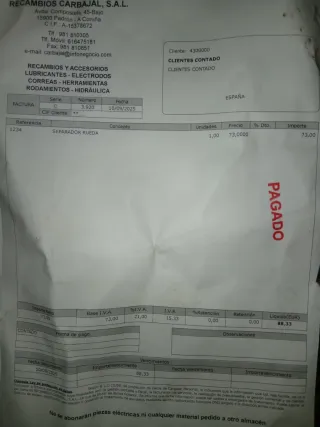 Llantas 15' tornilleria 4*100