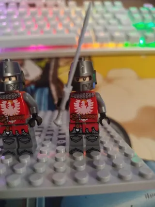 Caballeros mini figuras lego