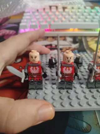 Caballeros mini figuras lego