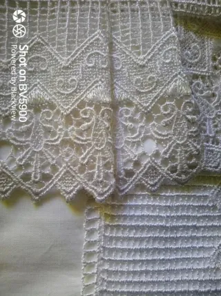 Lenzuola matrimoniali pizzo e macramè