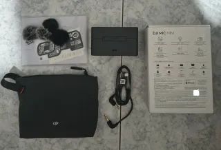 DJI Mic Mini (2 TX + 1 RX + custodia di ricarica)
