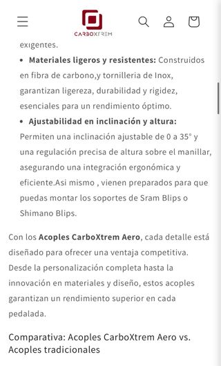 Acoples triatlon canyon aeroad