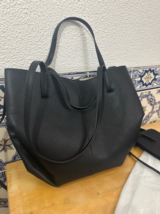 Mala polene como nova preta modelo cyme tamanho L