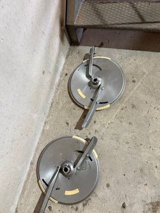 Platos de abonadora ZAM 1001