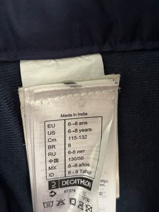 Pantalón esquí niño nieve 500 PNF