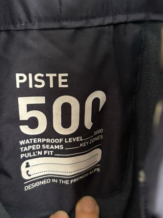 Pantalón esquí niño nieve 500 PNF