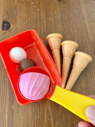 Set de helados de juguete