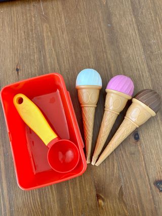 Set de helados de juguete