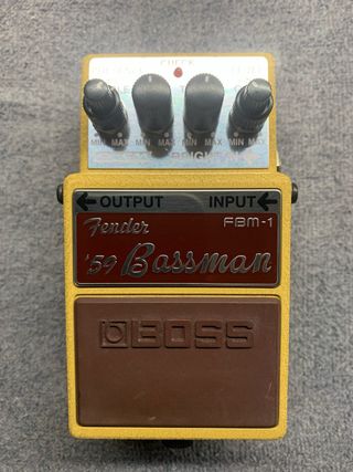 Pedal BOSS FBM-1 Bassman Made in Japan Legend