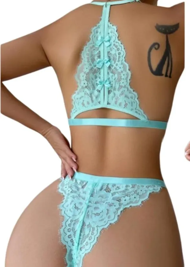 TALLA S y L.CON ETIQUETA.Lenceria sexy de encaje