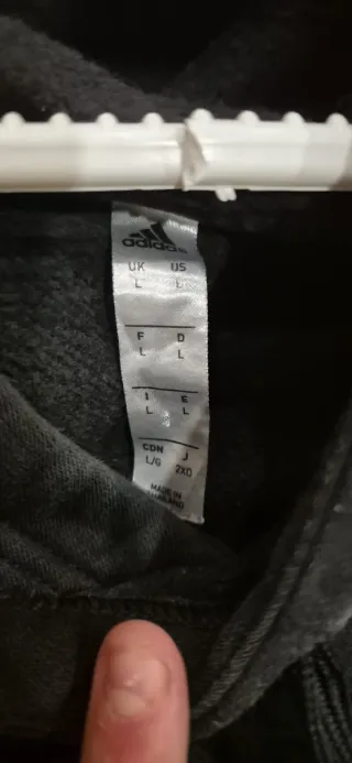 Sudadera Adidas Negra Vintage