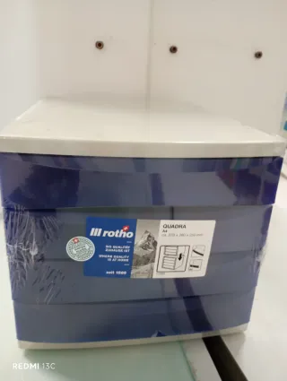 Cassettiera ufficio PVC 4 cassetti