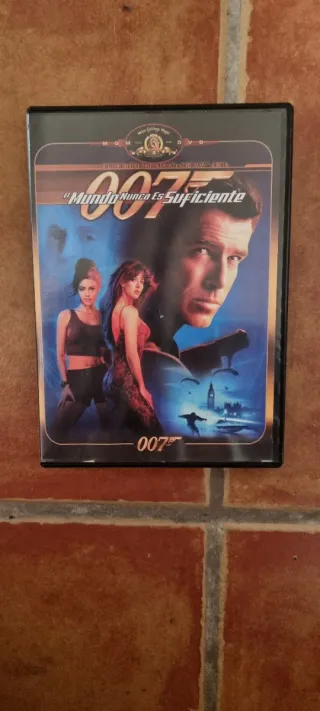 Dvd james bond 007 el mundo nunca es suficiente