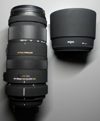 Sigma 120-400 F4.5-5.6 APO DG OS para NIKON