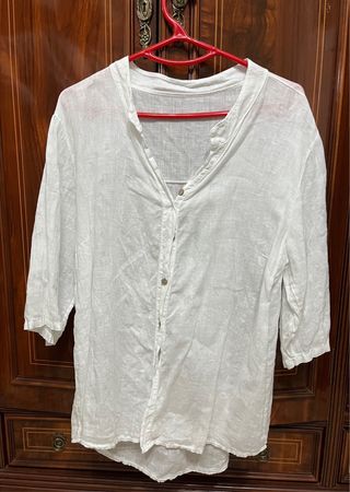 Blusa de lino