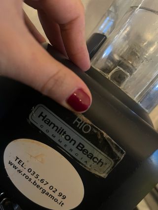 Hamilton Beach HBB250R Rio Frullatore