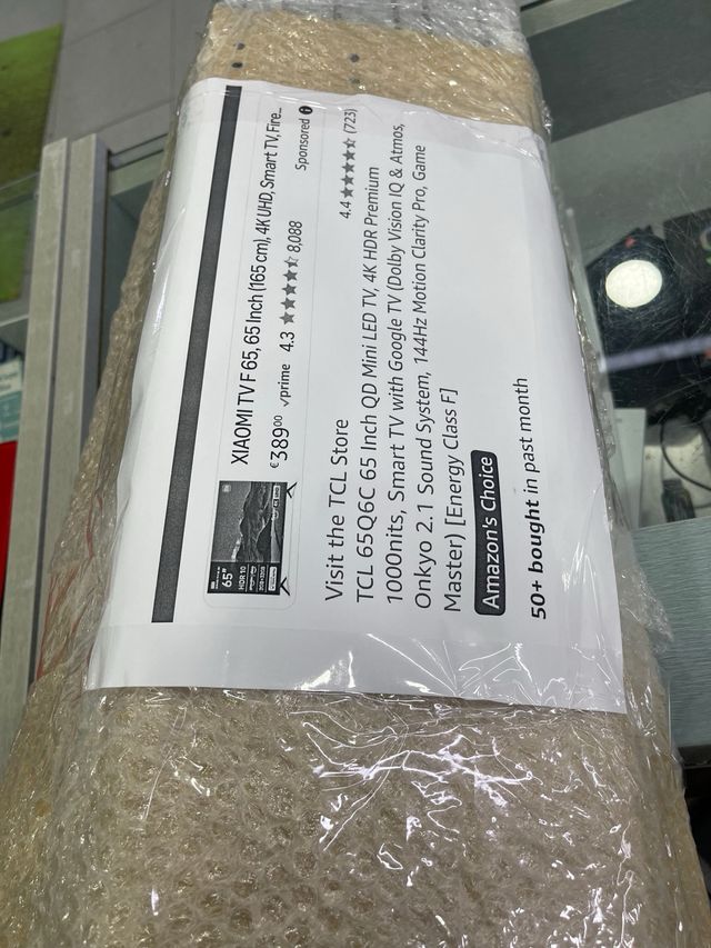 TCL 65Q6C 65 Inch QD Mini LED TV,4K HDR placa main