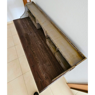 Escritorio / mesa vintage con cajones