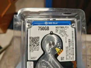 Disco duro WD slim de 2.5 de 750 gigas