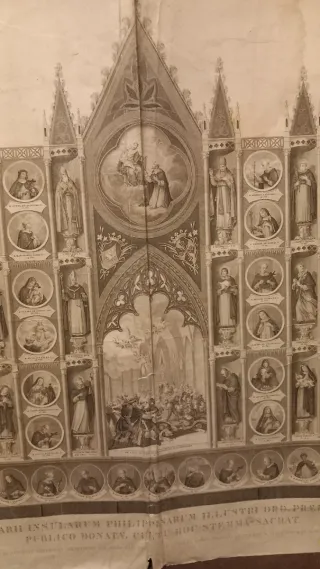 Litografia religiosa siglo XIX