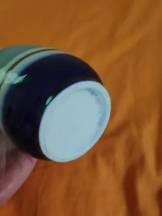 Jarrón Vintage de Cerámica esmaltada.