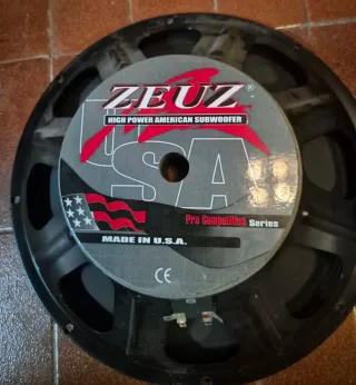 6 ALTAVOCES made in USA PARA CAJONES DE DISCOTECA