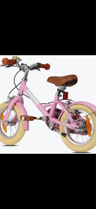 Bici de niña rosa, vintage SIN ESTRENAR