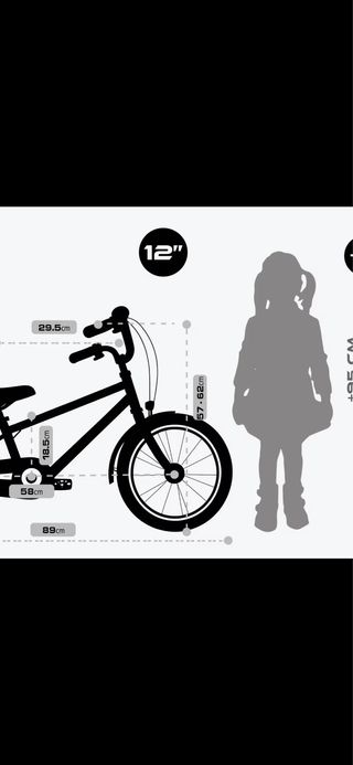 Bici de niña rosa, vintage SIN ESTRENAR