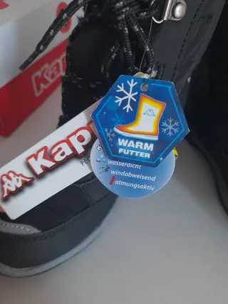 Botas nieve niño talla 32 NUEVAS Kappa