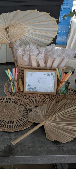 Dos tarros cristal para boda