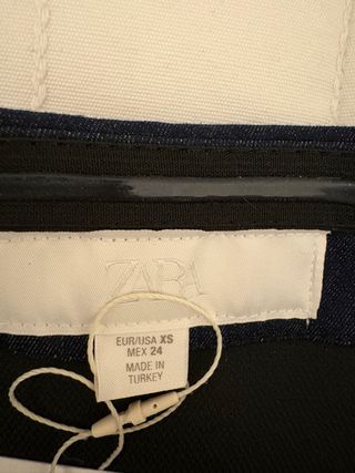 Top Vaquero Zara NUEVO