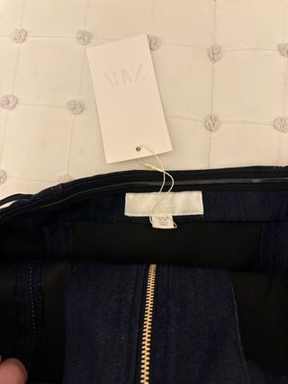 Top Vaquero Zara NUEVO