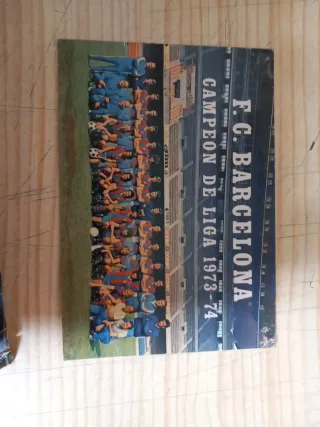 Material antiguo del F.C. Barcelona