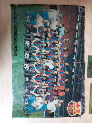 Material antiguo del F.C. Barcelona