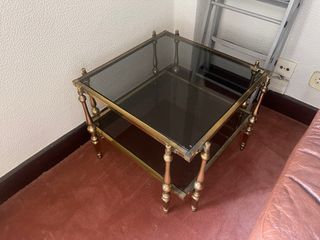 3 sillas + butaca + mesa