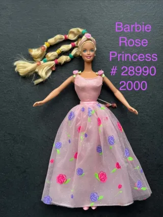 Barbie Rose Princess # 28990. 2000.