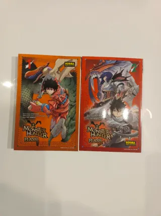 Manga Monster Hunter Flash (1,2) y Episode (1,2,3)