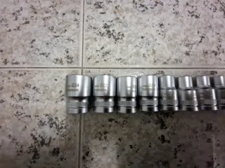 Juego vasos de Torx E 10 - E 24