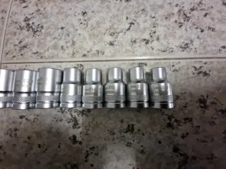 Juego vasos de Torx E 10 - E 24