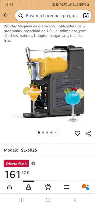 Richday granizadora, batidos, frappes....