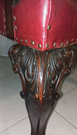 Gran sillón / Trono Estilo Chippendale