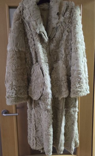 Abrigo de piel