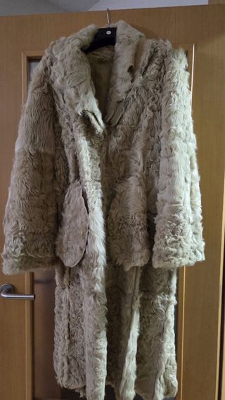 Abrigo de piel