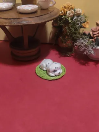 Miniatura Cane Dalmata 2,6 cm x 1,2 cm