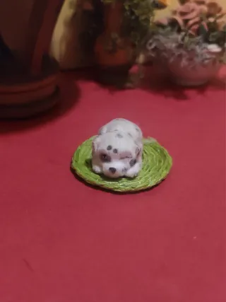 Miniatura Cane Dalmata 2,6 cm x 1,2 cm