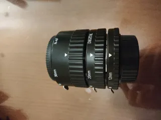 Anillos extensores montura nikon.